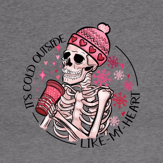 Funny Skeleton Valentine by bellofraya